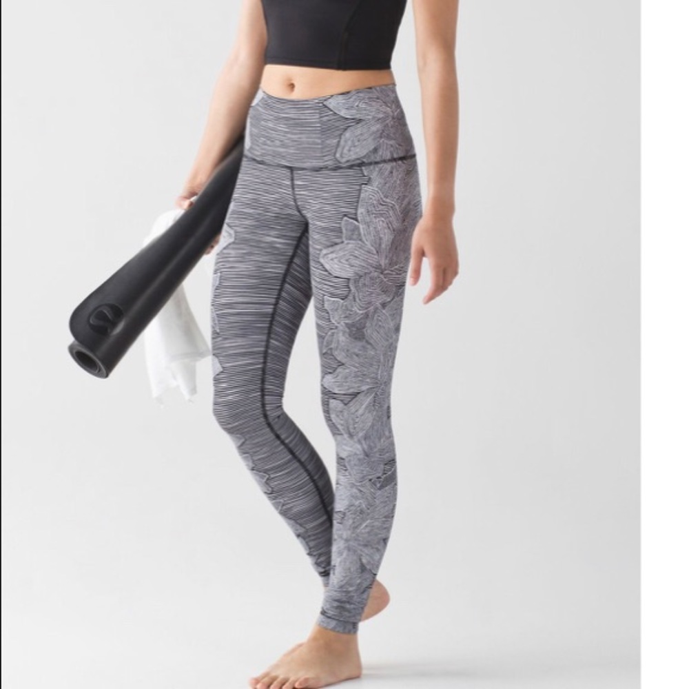 Lululemon Wunder Under Pant Dottie Tribe High Rise